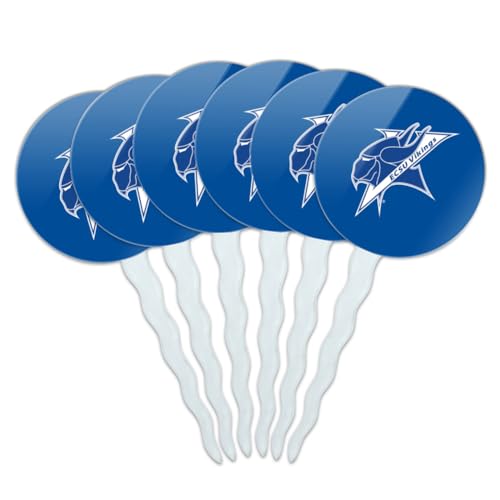 Elizabeth City State University Primary Logo Cupcake Picks Toppers