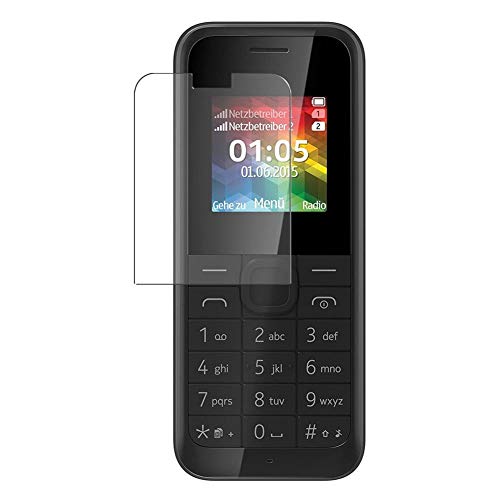 Puccy 3 Pack Screen Protector Film, compatible with Microsoft Nokia 105 2015 TPU Guard ï¼ˆ Not Tempered Glass Protectors ï¼‰