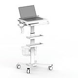 Anti-Theft Medical Laptop Cart...
