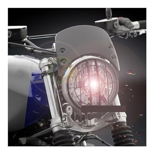 Couvercle protection calandre contre fissures phare moto NINE T