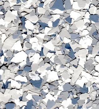 Concrete Floor Supply Epoxy Flake - 5 lbs - Sea