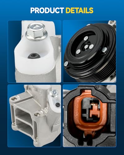 Image of PHILTOP 700708 NEW Air Conditioner AC Compressor with Clutch for Nissan Murano 2003-2007,Quest 2004-2009