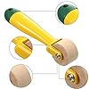 Blulu 1 Pcs Quilting Seam Roller, Sewing Seam Wallpaper Roller with Easy to Grip Handle for Quilting, Sewing, Print, Ink, Wallpaper, Home Decoration #2