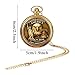 Pocket Watch - Retro Chain Jewelry Accessory | American 250th Fashion Timepiece for Men Women Daily Office Home Travel Wedding Party and Fathers Day Gift