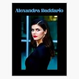 Alexandra Daddario Bumper Sticker Vinyl Decal 5"