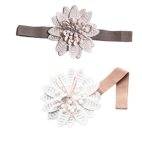 KOMBIUDA Laços De Cabelo Para Crianças 2 Peças Laços De Cabelo Para Bebês Bandanas Laços De Cabelo P