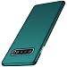 Produktbild Jacyren Hülle für Samsung Galaxy S10 Ultra Dünn Matt PC Case [Anti-Kratzen] Schutzhülle Handyhülle [Anti-Fingerabdruck] Schutzschale Cover für Galaxy S10 Plus/S10 Lite (Galaxy S10, Grün S)