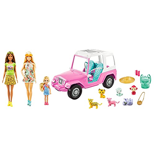 Buy 2 get 3 Barbie Sisters and Friends Wildlife Adventure Gift Set