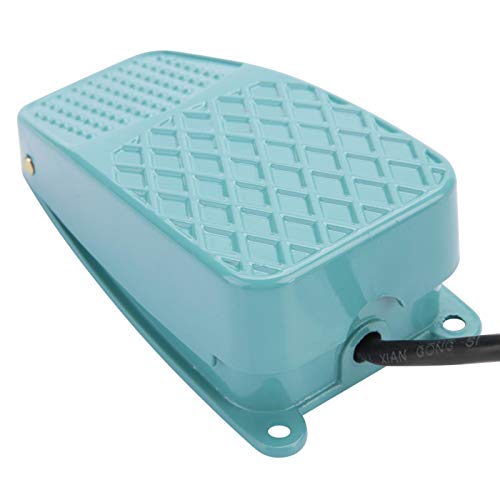 Tfs-2 Foot Pedal Switch Foot Operated Pedal Controller Nonslip Metal Momentary Power Foot Pedal Switch #TOP7