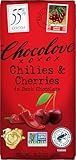 Chocolove Dark Chilies & Cherry Bar 3.2 Oz