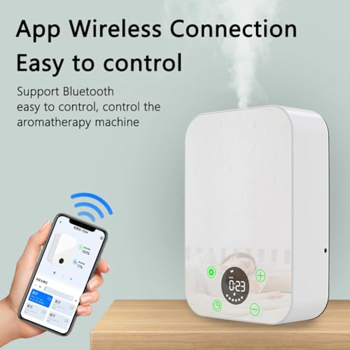Diffuseur d'huiles essentielles pour bureau sans eau connecté EU