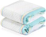 Littleforbig Adjustable Hook-and-Loop Fastener Closure Adult Printed Cloth Back Diaper 2 Pieces - Baby Parade (Medium 28"-38")