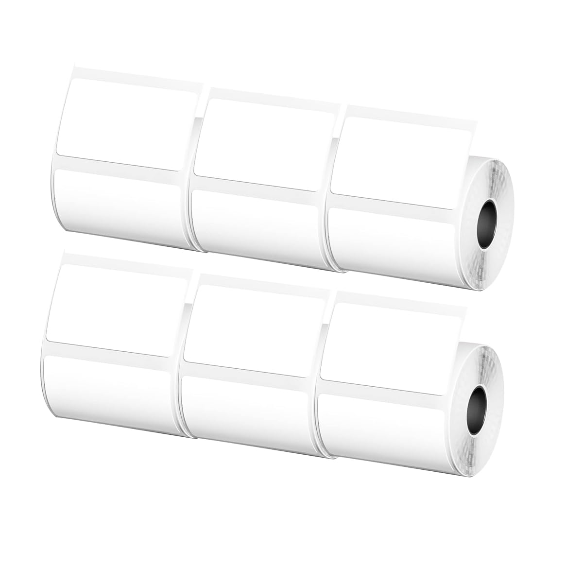 6 Rolls M110 Labels Compatible for M110 M221 M220 M200 M120 Label Maker, Thermal Label Sticker 1.96"x 1.18" (50x30mm) Standard Laminated Office