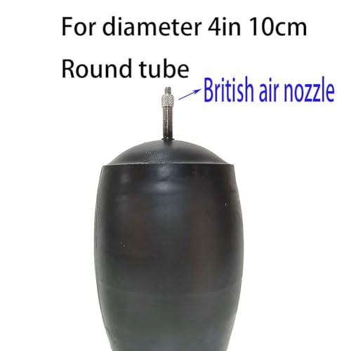 Image of Rubber Test Ball Pipe Plug;Multi-Size Test Ball Plug;Test Ball Pneumatic Plug (4in 10cm)
