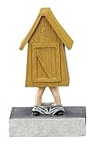 Outhouse Bobblehead Trophy - Last Place Award - 5.5 Inch Tall - Customize Now