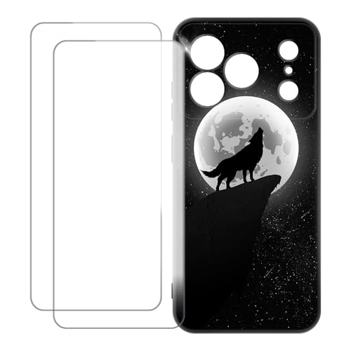 UOGNADGD Doogee Note 56 Pro �Ƃ̌݊������� �J�X�^���J���t���P�[�X�{�����K���X�ی�t�B����2���t�� ? �Ռ��z�������h�~ (�T 4)