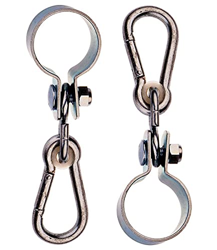 Preisvergleich Produktbild CONACORD 365891 Manschettenhaken mit Karabinerhaken, 2er Set