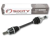 Sixity 2007-2010 for Yamaha 700 Grizzly 4X4 Rear Left Axles XT Back Driver YFM7FGP Complete Side