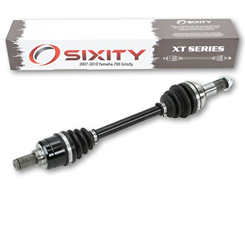 Sixity 2007-2010 For Yamaha 700 Grizzly 4X4 Rear Left Axles Xt Back Driver Yfm7Fgp Complete Side #TOP2