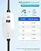 Level 1 EV Charger 110V/240V - EVDANCE Portable Electric Car Charger 6-16A Adjustable, J1772 Charger with 25 FT Charging Cable, NEMA 6-20 & 5-15 Plug-in EV Charging Station for Electric Car