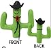 Tenna Tops Cactus with Cowboy Hat Car, Truck, and SUV Magnetic Roof Topper Auto Accessory (Car Magnet Buddy)