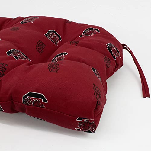 Image of College Covers Everything Comfy South Carolina Gamecocks Indoor Outdoor Settee Loveseat Bench Cushions