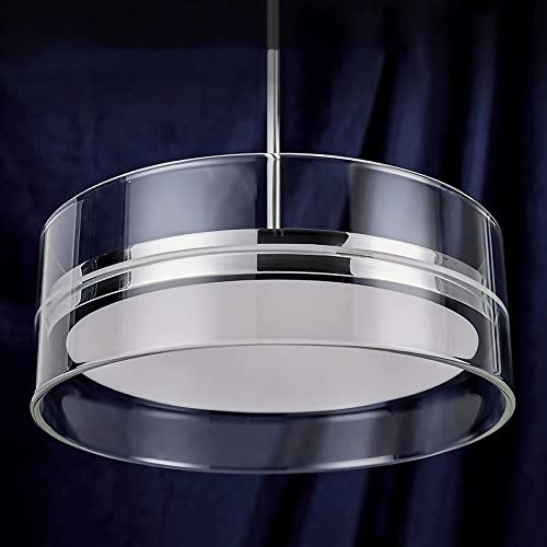 Éclairage décoratif moderne à LED suspendu en verre d'exception - 5