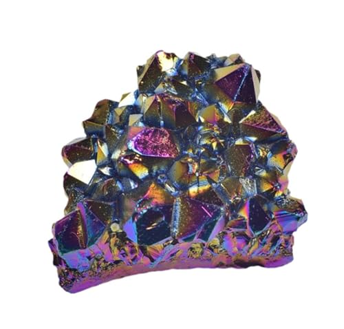 Cluster de cristal de titane pour décoration de bureau et maison