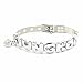 Fanstown BTS kpop bangtan boys member handmade titanium bracelet