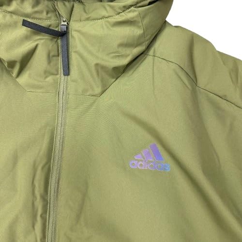 Chaqueta adidas Traveer Ins J para hombre en color negro con aislamiento térmico hípico 2