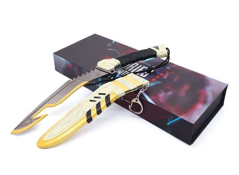 CKHOF apex legends heirloom Bangalore Heirloom Life Size blunt Knife Metal Replica Safe Cosplay Prop In Real Life