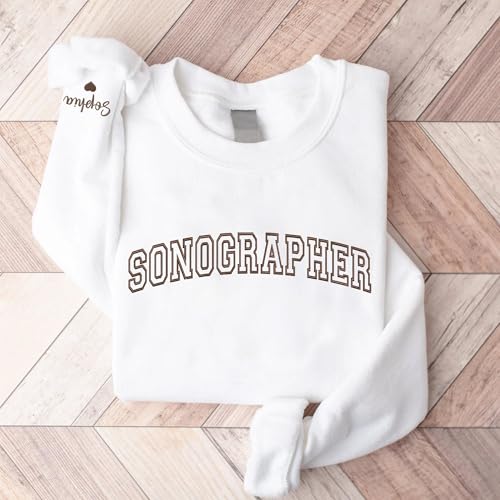 Custom Job Embroidered Sweatshirt, Personalized Job Roles Sweatshirt, Healthcare, Education, Wellness Gifts2