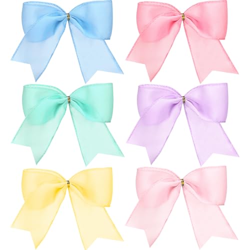 Juinte Pastel Rainbow Christmas Bows
