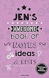 Jen's Awesome Book Of Notes, Lists & Ideas: Featuring brain exercises!