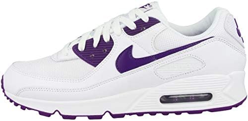 nike air max 90 white voltage purple