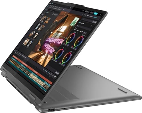 Image of Lenovo 2026 Yoga 7i 14 2-in-1 Laptop 14.0 inch Touchscreen IPS FHD+ (Intel Ultra 7-155U, 16GB LPDDR5X, 1TB SSD, Backlit KYB, FP Reader, 2 Thunderbolt 4, Win11H) w /AI Copilot, & DKZ USB Port Expander