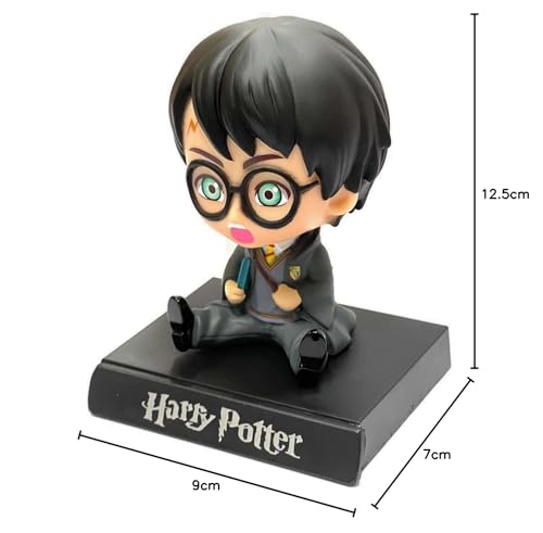 Abelestore Super Hero Harry_Potter 2 Action Figure Limited Edition Bobblehead with Mobile Holder for Car Dashboard, Office Desk & Study Table (Pack of 1)(Plastic) - Image 7 thumbnail