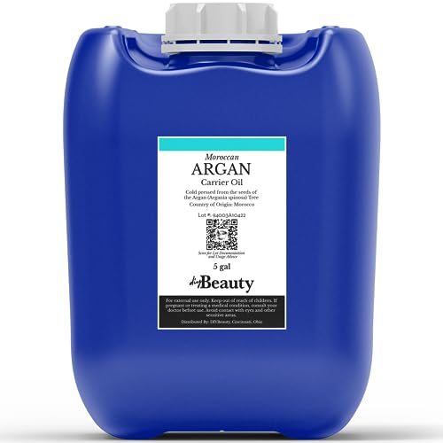 Argan Oil - 5 Gallon Bulk, Cold Pressed 100% Pure Moroccan Carrier