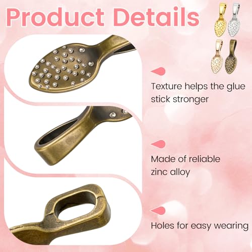 Suministros de joyería para pulseras y enganches de collar con pegamento 4