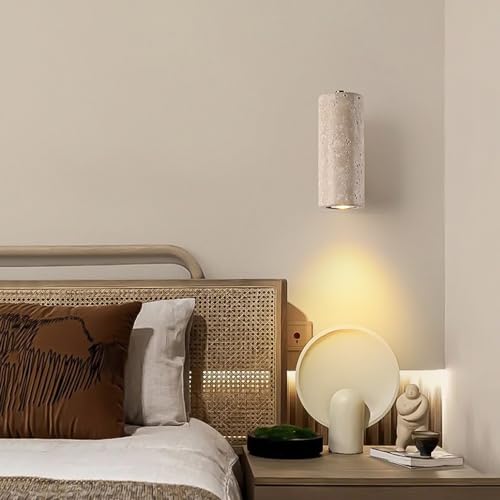 Lámpara de pared moderna de lujo con cilindro de mármol led pasillo 5
