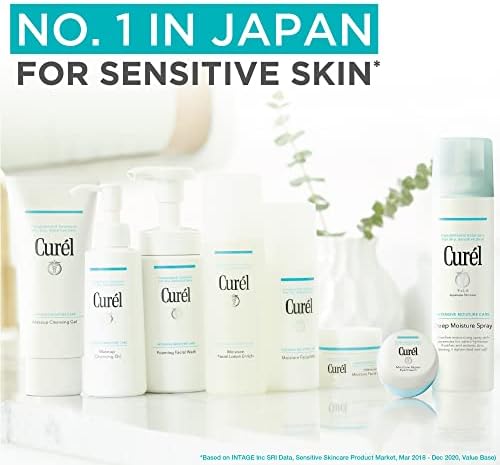 Curel Makeup Remover Cleansing Oil Gel for Dry, Sensitive Skin, 130ml