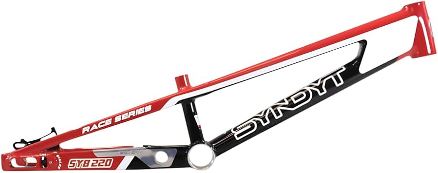 Syndyt 220 Pro BMX Racing Frame 22" 3XL 6061-T6 Aluminum 4.15 lbs | Tapered 42/52 Head Tube, B52 Tech BB, 10/15/20mm Hubs, 140mm Disc Brake, Chain Tensioners, Pro-Level Performance Design