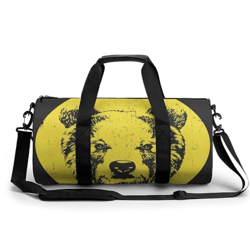 Duffel bag pour camping randonnée voyage sac de sport rétro