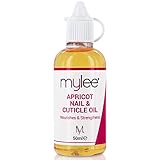 🍑 MANTIENE LAS UÑAS SANAS – El aceite de albaricoque para uñas y cutículas, hidrata el lecho ungueal, calmando las uñas, las cutículas y las manos.