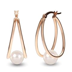 Pearl Rose-Gold Plated