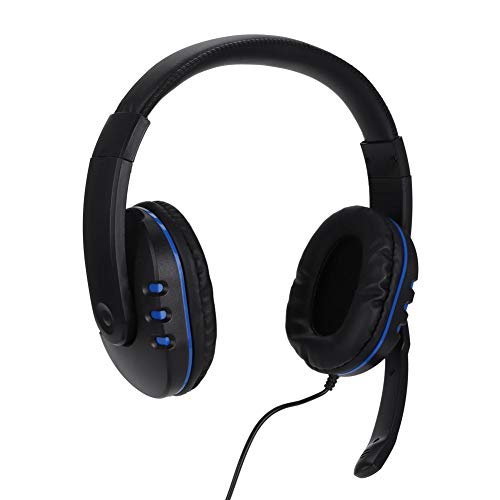 Wired Game Headset, Universele dubbelzijdige hoofdtelefoon met microfoon, 3,5 mm plug, voor PS4/voor Slim/voor Pro/voor ONES X/voor Schakelaar - Afbeelding 3