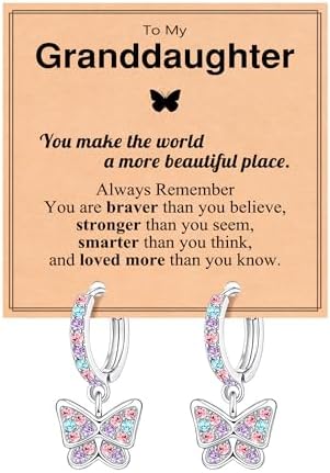 BxkSky Hypoallergenic Hoop Earrings for Girls 8 12 10 Year Old Girl Jewelry