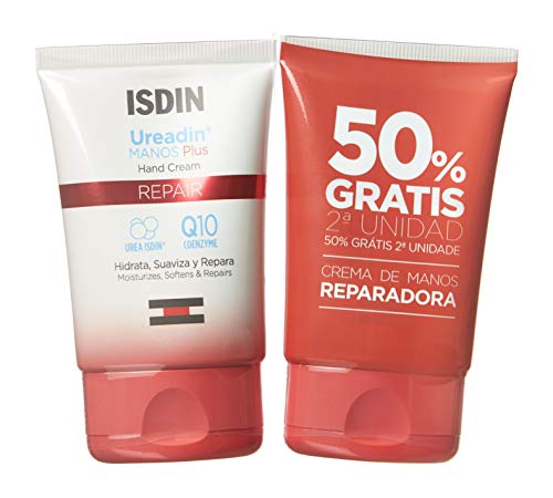 ISDIN Crema de manos reparadora, Repara, Hidrata, y Suaviza, 100 ml (Paquete de 1)