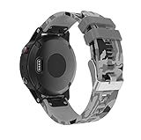 ➤Fácil de usar: La banda puede ser instalada en Garmin Watch Lugs (no incluidos) en ambos extremos de forma precisa y segura. Instalación y extracción fáciles y directas.Un innovador cierre estaquillar y introducir, asegura un ajuste limpio, corte preciso y proceso fino.
