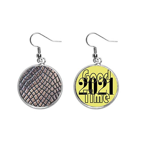 Pendientes de cuero abstracto hechos a mano joyería elegante de alta calidad